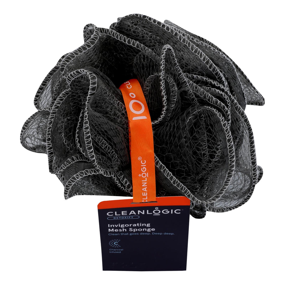 Cleanlogic - Charcoal Mesh Sponge - 1 Ct - Maras Green